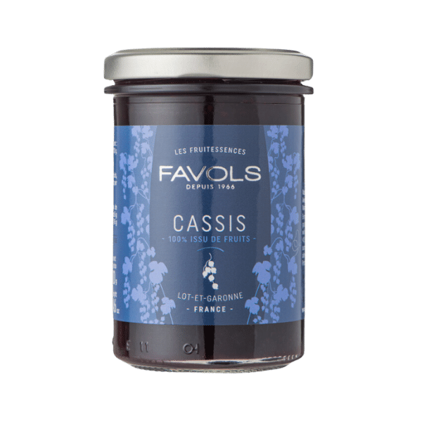 Favols - Préparation 100% fruits Cassis - 240g