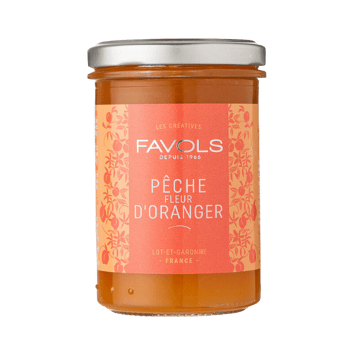 Favols - Préparation pêche-fleur d'orange - 260g