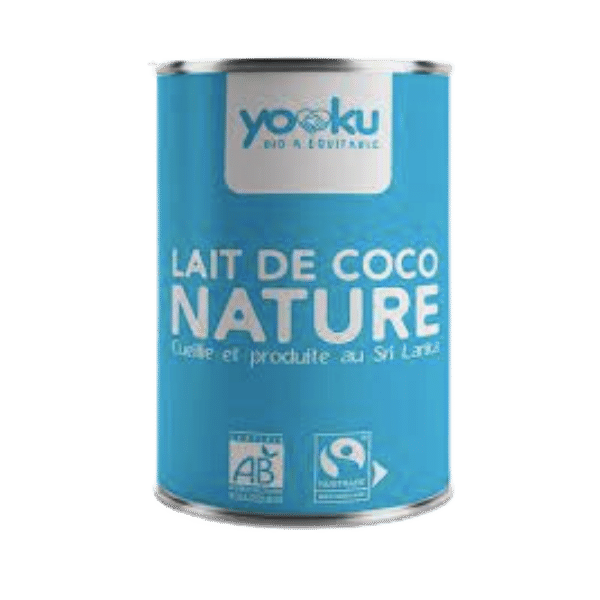 Lait de coco nature - 200ml - Yooku