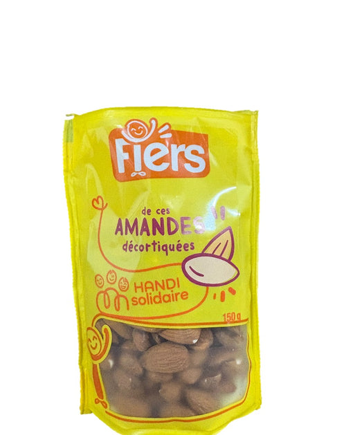 Fiers - Amandes décortiquées - 150g  - 3770027396406