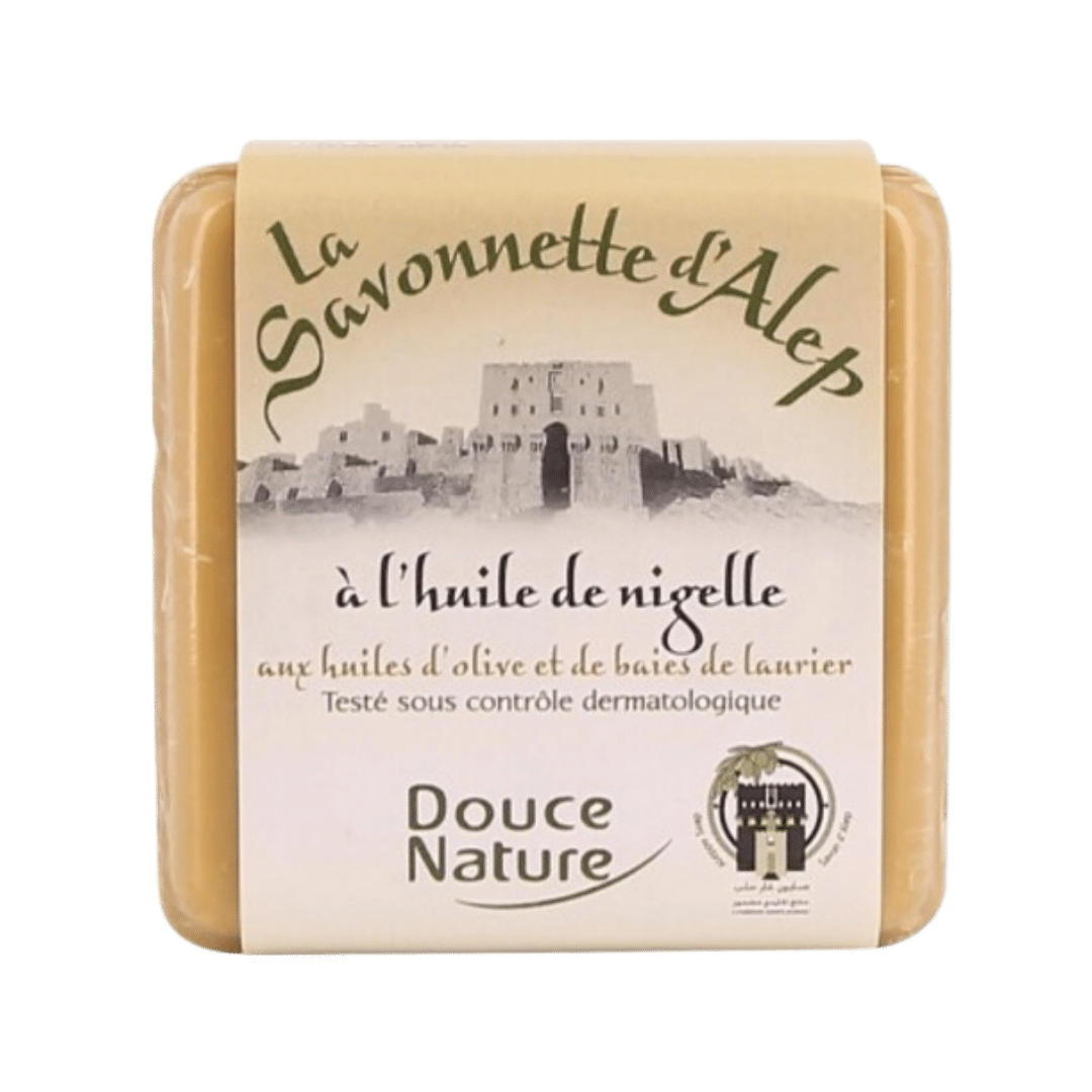Petit savon d'Alep à l'huile de nigelle - 100g - Douce Nature