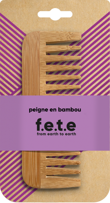 Peigne en Bambou Large