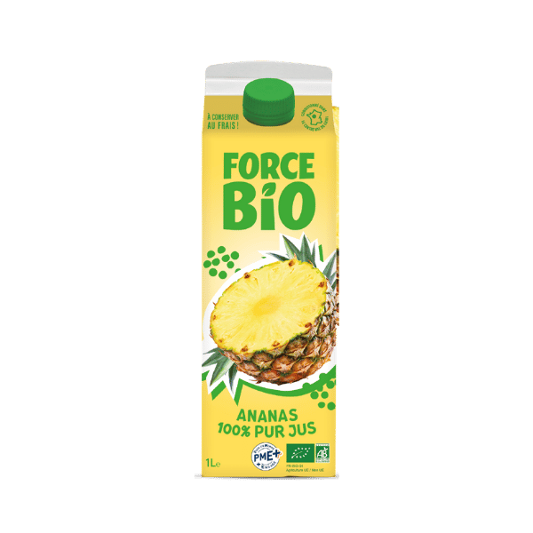 Force Bio - Ananas 100% pur jus bio