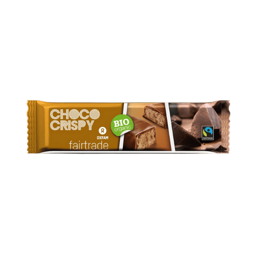 Barre chocolat crispy bio - 33g