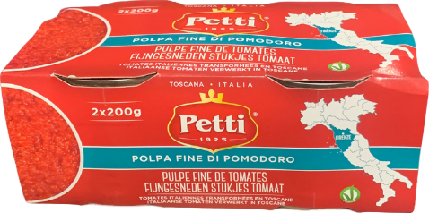 Pulpe fine de tomates - 2x200g