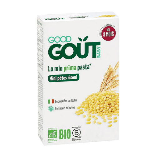 Pâtes risoni à la semoule de blé dur dès 8 mois bio - 250g