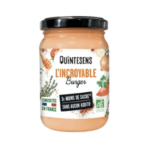 Sauce Burger Sans Additif bio - 180g