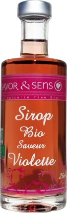 Sirop de violette bio - 250ml