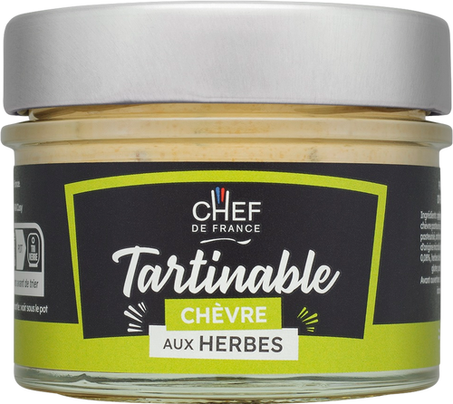 Tartinable au fromage de chèvre et herbes - 100g