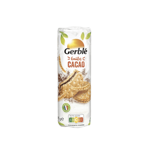 Gerblé - Biscuits goûter au cacao - 196g