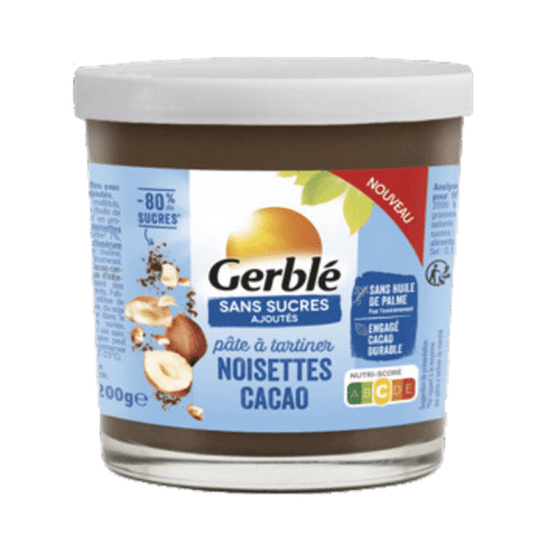 Gerblé - Pâte à tartiner sans sucres ajoutés - 200g