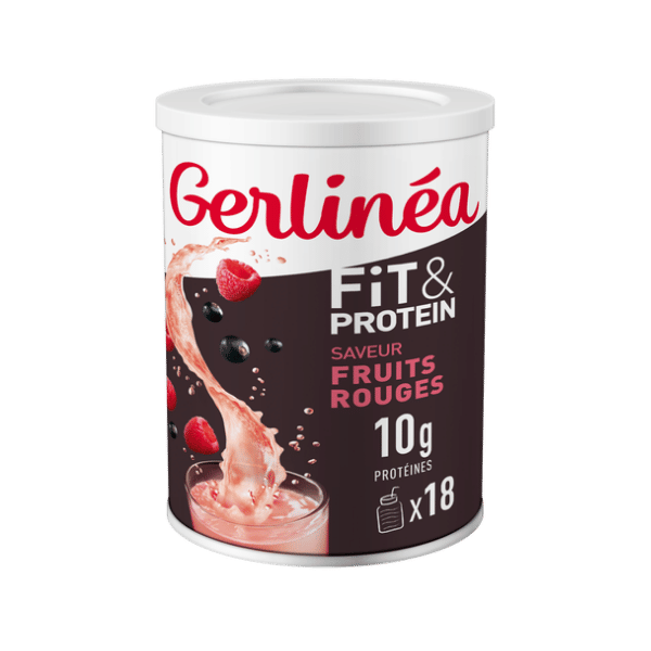 Gerlinéa - Clear Whey en poudre saveur fruits rouges - 288g