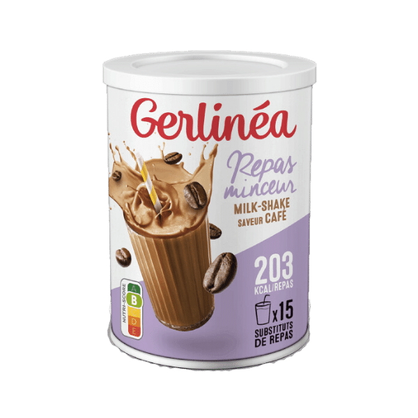 Gerlinéa - Milk-shake minceur au café - 450g