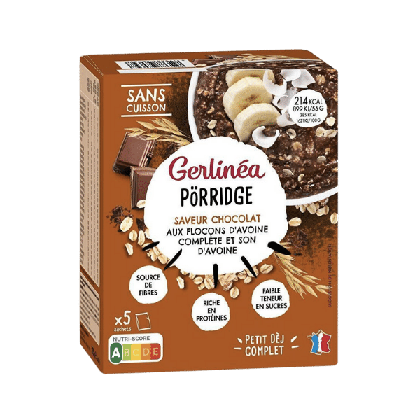 Gerlinéa - Porridge au chocolat - 5 unités 275g