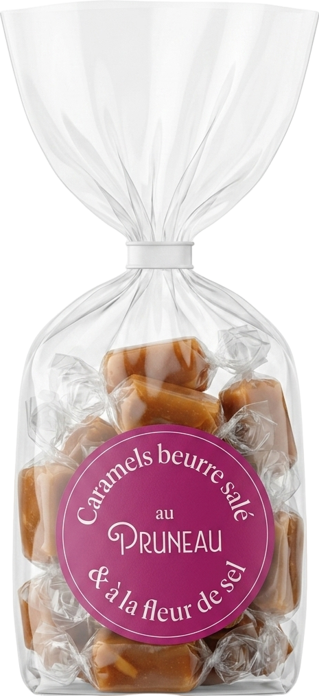 Caramels beurre salé au pruneau - 150g