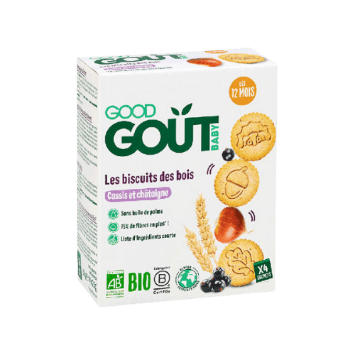 Good Goût - Biscuits des bois bio - dès 12 mois - 80g