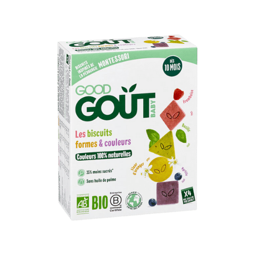 Good Goût - Biscuits formes et couleurs bio - 80 g