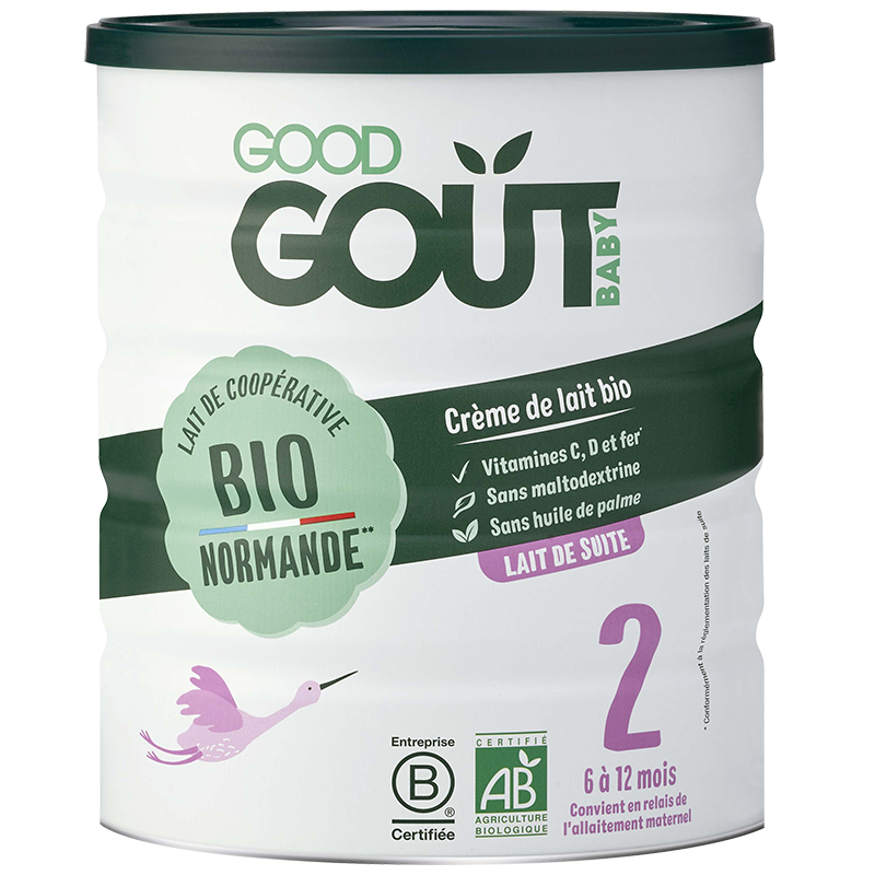 Good Goût - Lait de croissance 2ème âge - 800g - 3760269315396
