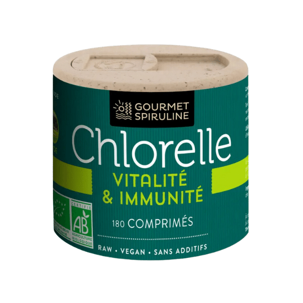 Gourmet Spiruline - Chlorelle bio - x180 comprimés
