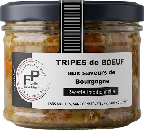 Tripes de boeuf aux saveurs de Bourgogne - 350g