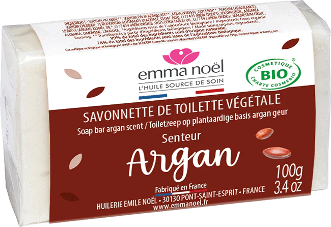 Savon huile d'argan cosmebio - 100g