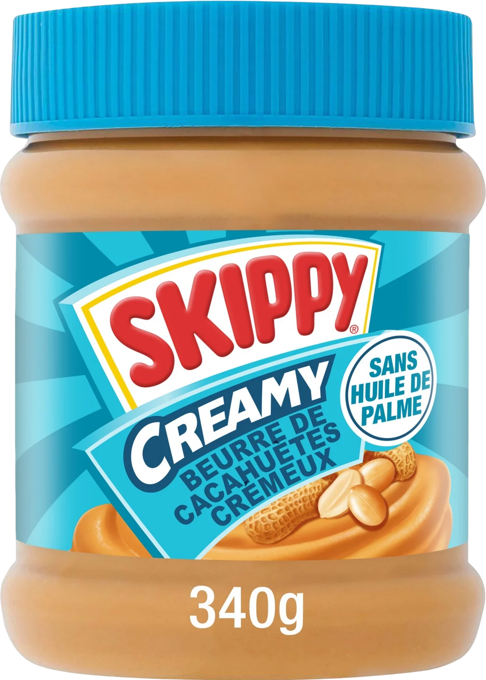 Beurre de cacahuètes crémeux - 340g