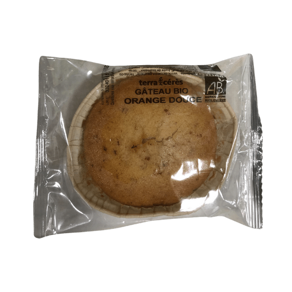 Happy Go - Gâteau orange douce sans gluten bio - 70g