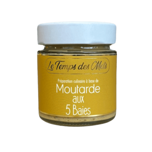 Moutarde aux 5 baies - 130g