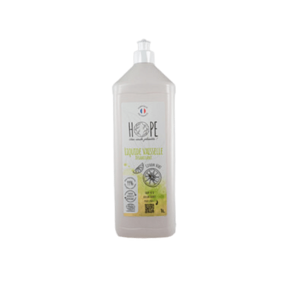 HOPE - Liquide vaisselle au citron vert - 1l