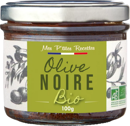 Tartinable olives noires bio - 100g