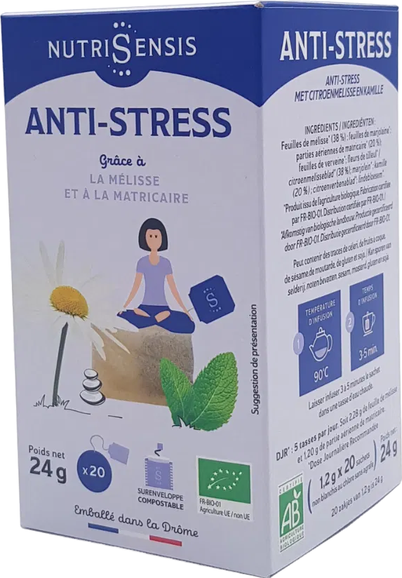 Tisane Anti-stress bio - 20 sachets