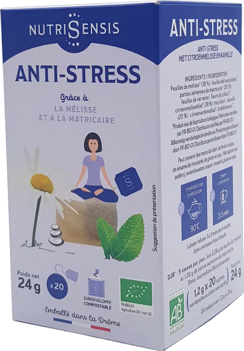 Tisane Anti-stress bio - 20 sachets