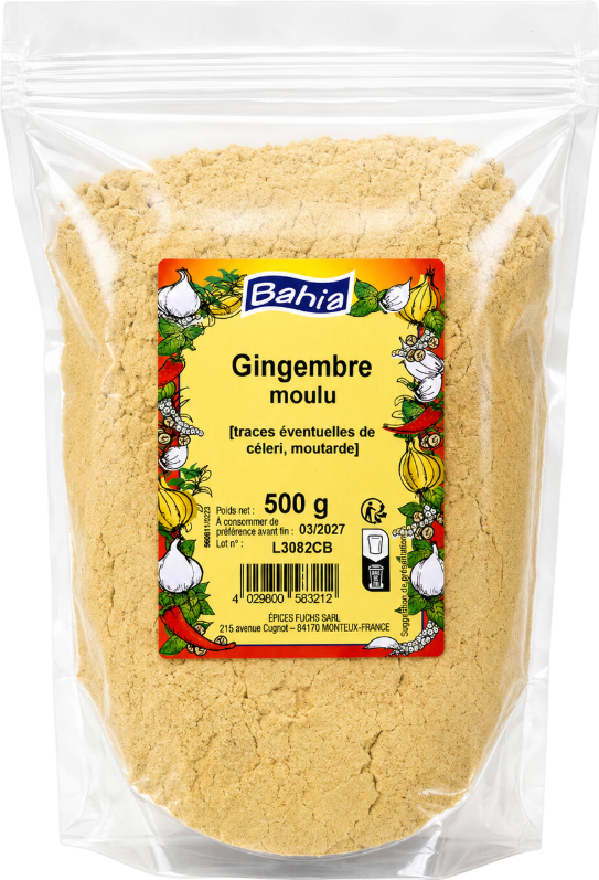 Gingembre moulu - 500g