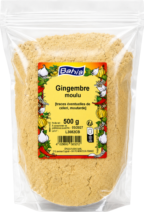Gingembre moulu - 500g