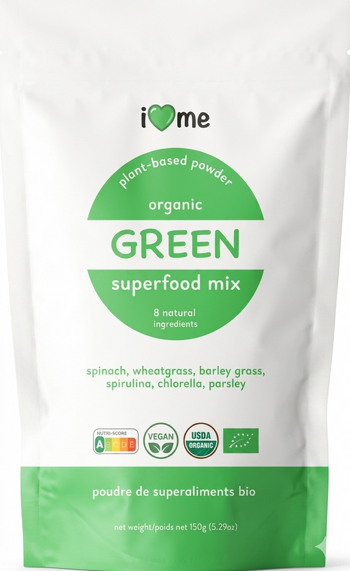 I love me attitude - Mix Superfood Green bio - 150g - 3506070075025