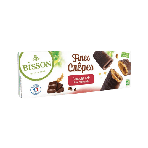 Fines crêpes au chocolat noir bio - 90g