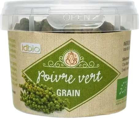 Poivre vert en grain - 30g