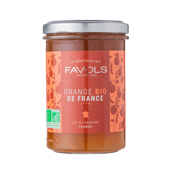 Orange de France confiture bio - 250g