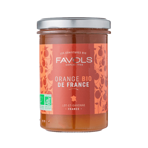 Orange de France confiture bio - 250g