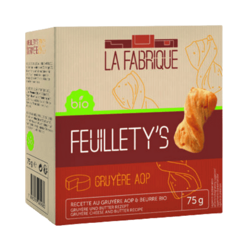 Mini twists au fromage bio - 75g