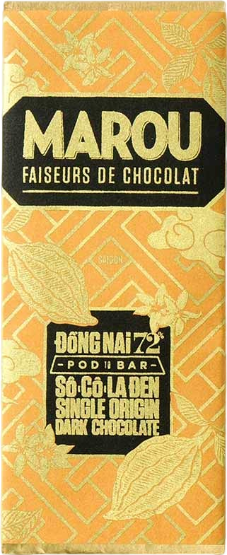 Mini tablette chocolat noir 72% pure origine Vietnam - 24g