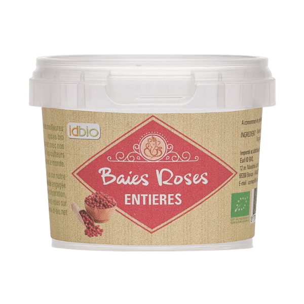 Id Bio - Baies roses entières bio - 20g