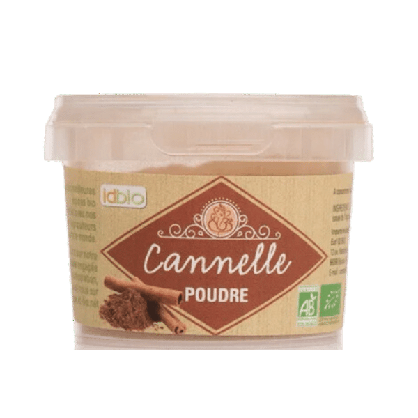 Id Bio - Cannelle cassia poudre bio - 40g