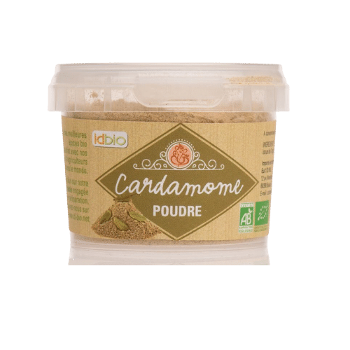 Id Bio - Cardamome poudre bio - 30g