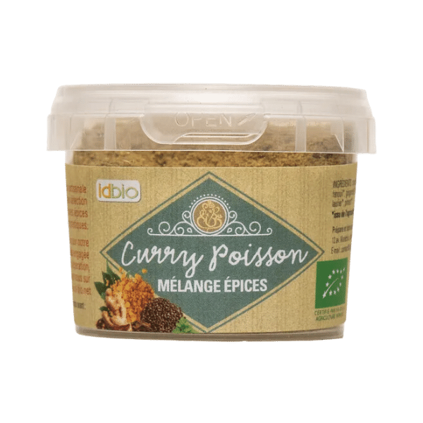 Id Bio - Curry pour Poisson en poudre - 40g