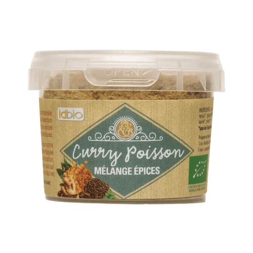 Id Bio - Curry pour Poisson en poudre - 40g