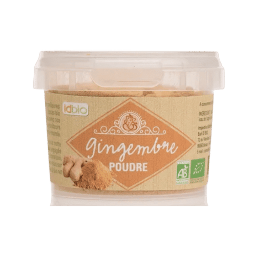 Id Bio - Gingembre en poudre bio - 30g