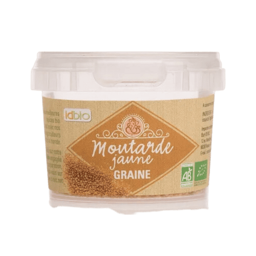 Id Bio - Graines de moutarde jaune - 40g