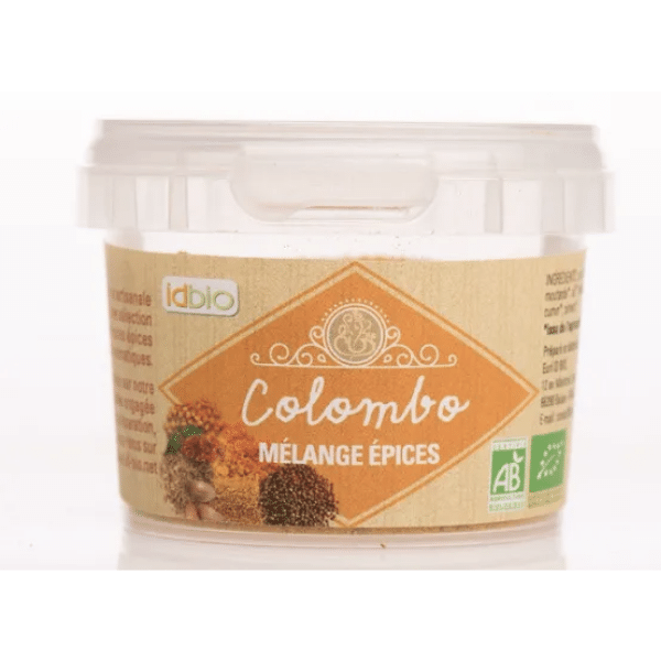 Id Bio - Mélange d'épices pour Colombo bio - 40g