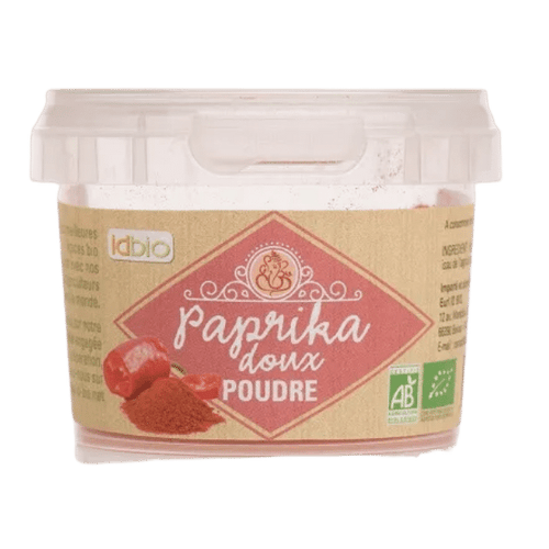 Id Bio - Paprika doux en poudre bio - 40g